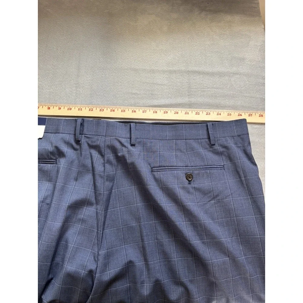 Lauren Ralph Lauren‎ Mens Comfort Flex Pants Wool Blend 54 W Unhemmed 36 In Seam - Picture 4 of 13